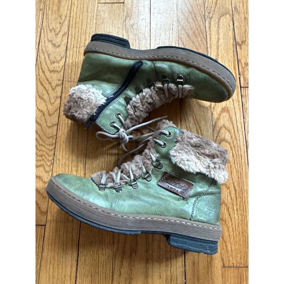 Rieker Women’s Olive Ankle Boots Size US 7.5 EU 38 - Picture 1 of 4